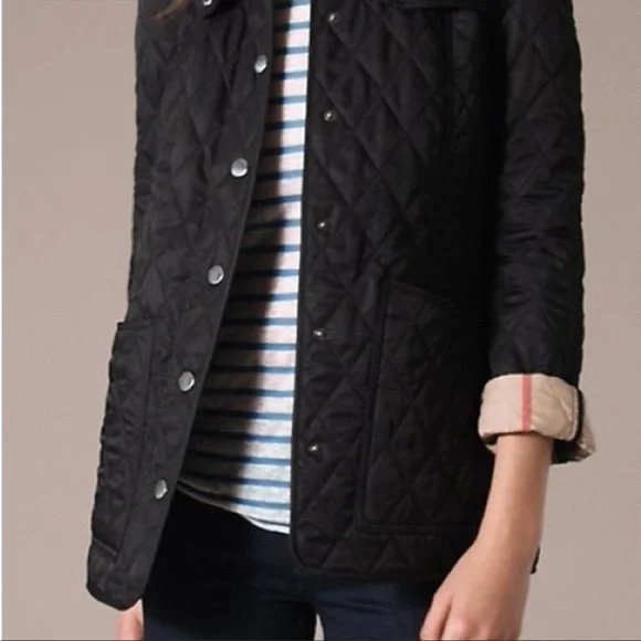 Burberry Nova Check Plaid Button Up Jacket - Picture 2 of 14